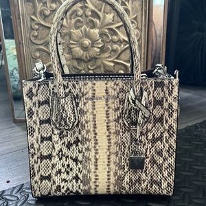 Michael Kors Mercer (real) Snakeskin Purse 👛 ✨❤️
